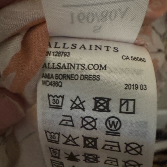 All Saints Pink Tiger Shirt Dress (As seen on TV) - Picture 7 of 8